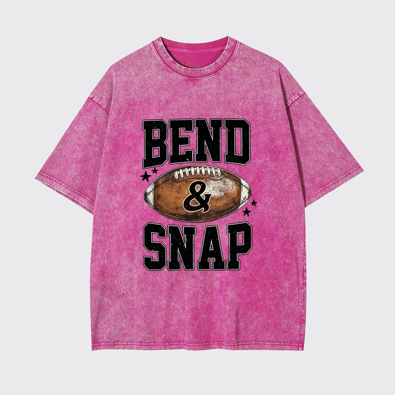 Bend and Snap Football Garment-dye Tees