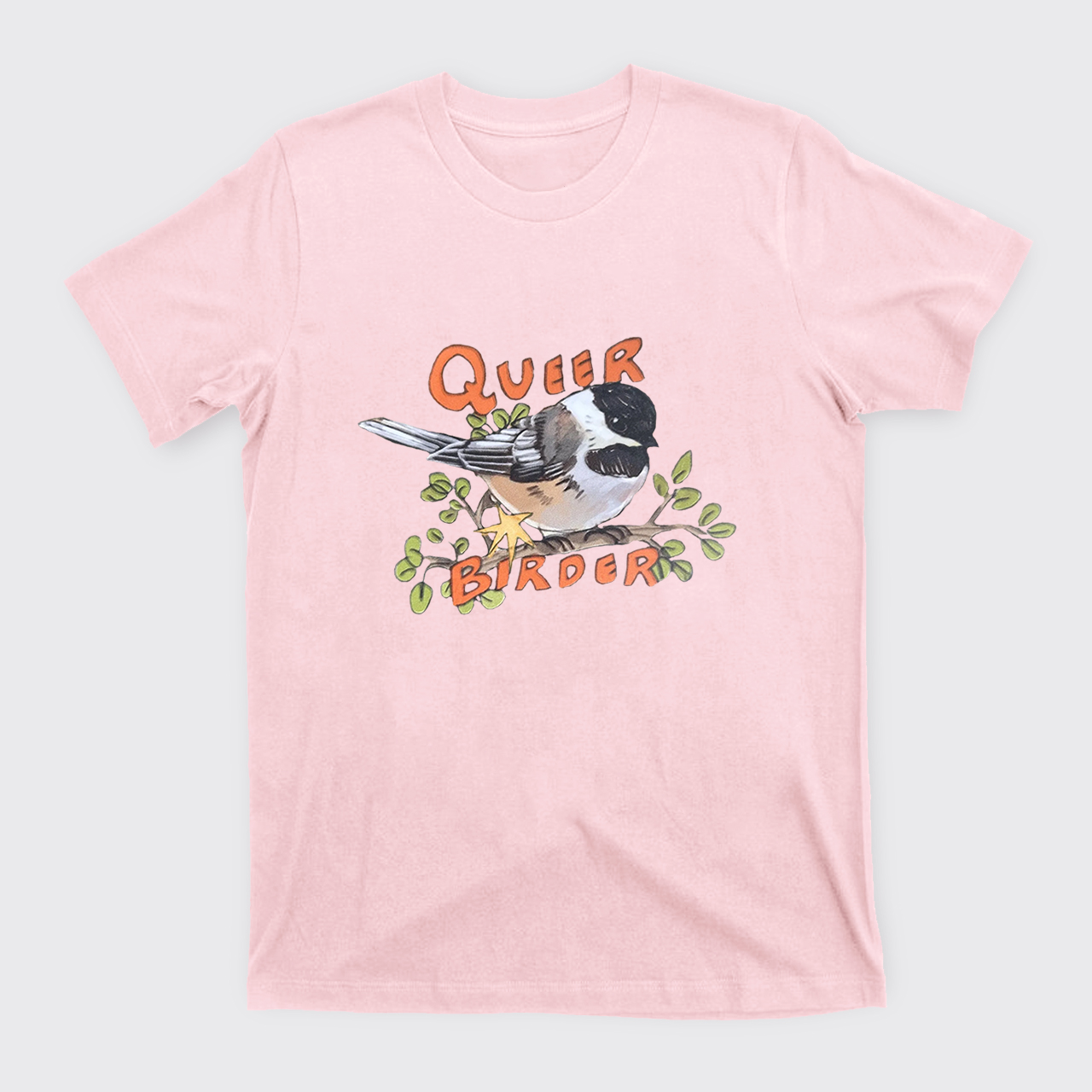 Queer Birder Chickadee T-Shirts