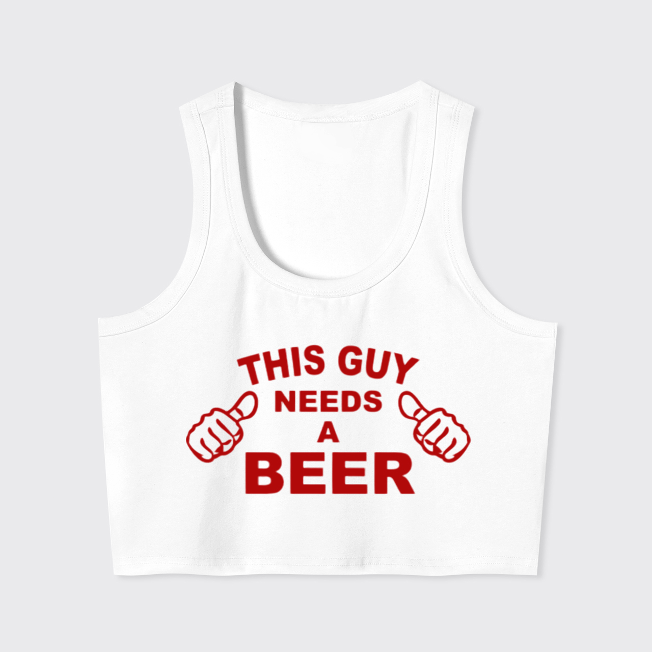 This Guy Needs a Beer Tank Top