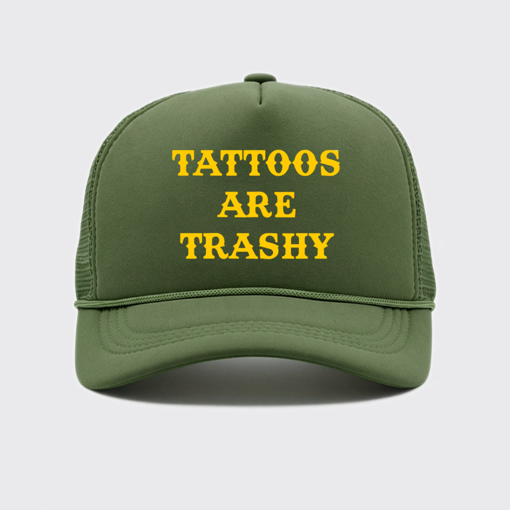 Tattoos Are Trashy Trucker Hat