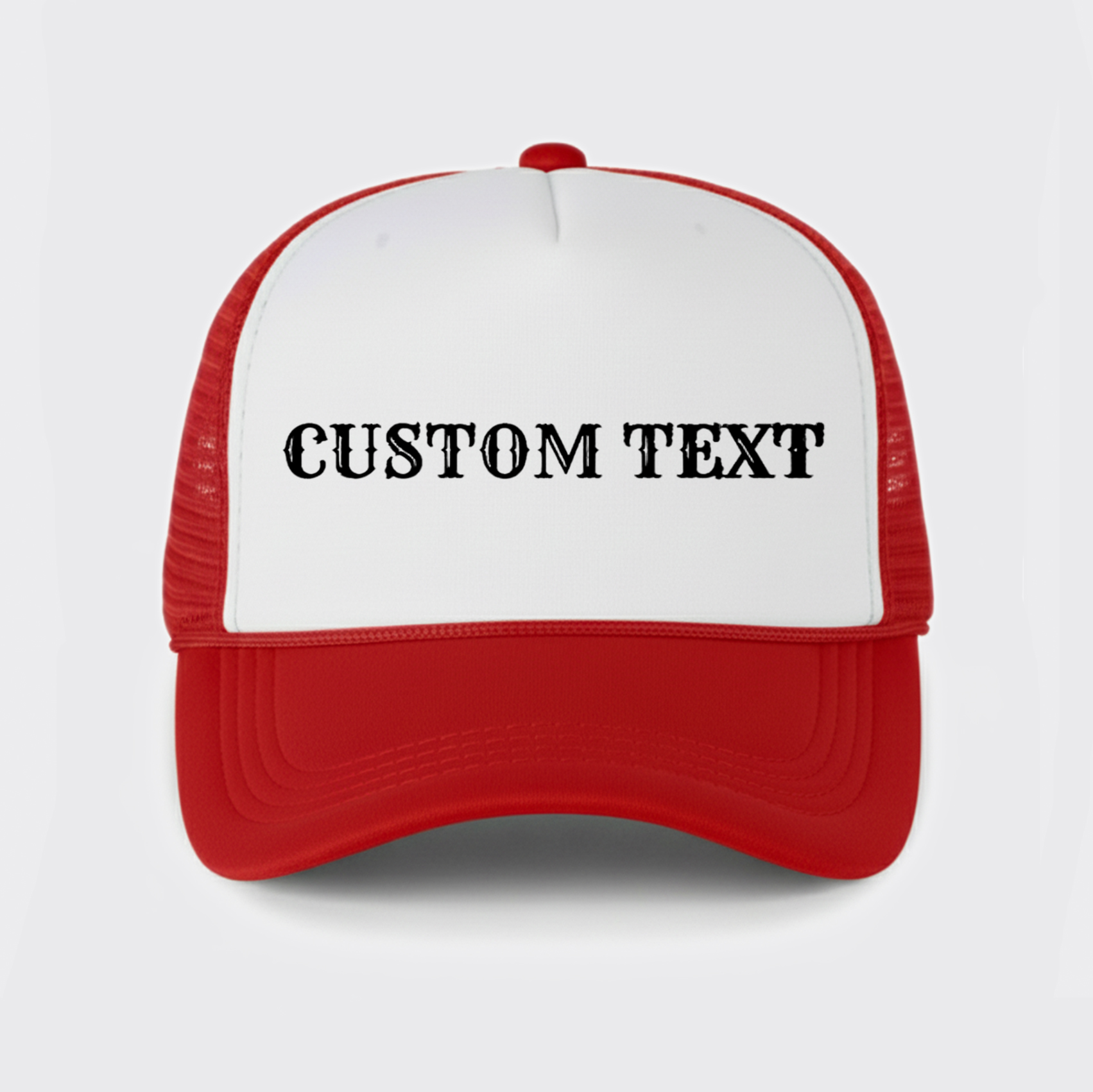 Custom Text Trucker Hat
