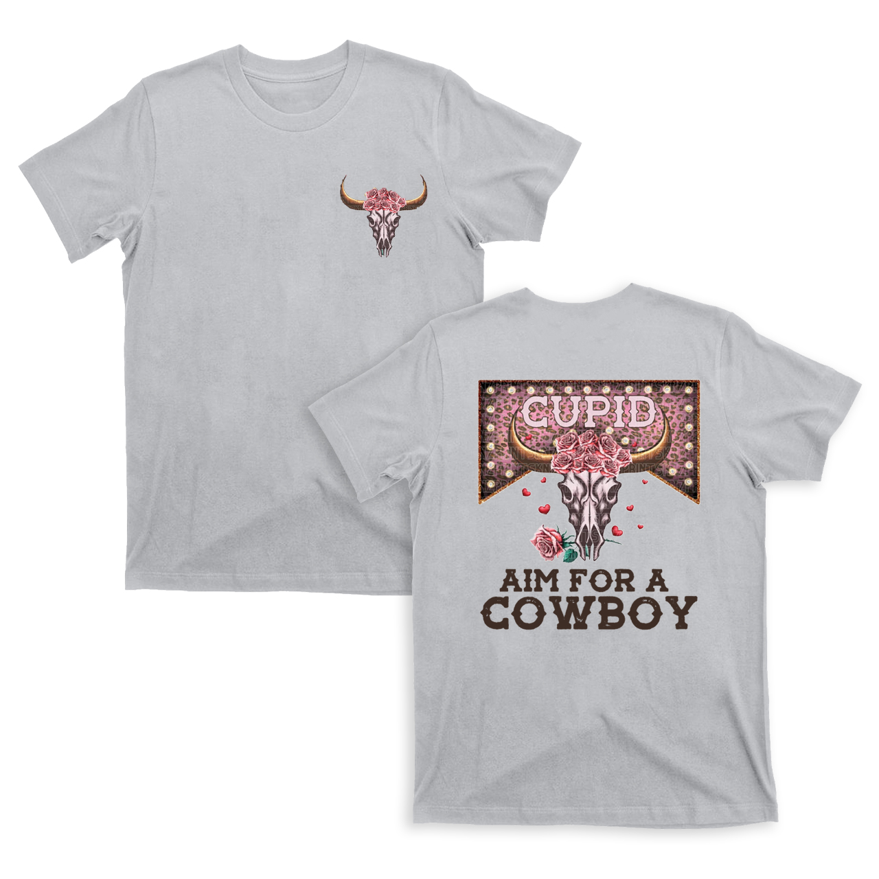 Cupid Aim for A Cowboy T-Shirts