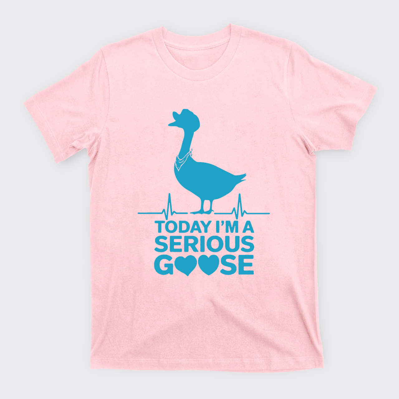 Funny Goose-Today I'm A Serious Goose T-Shirts