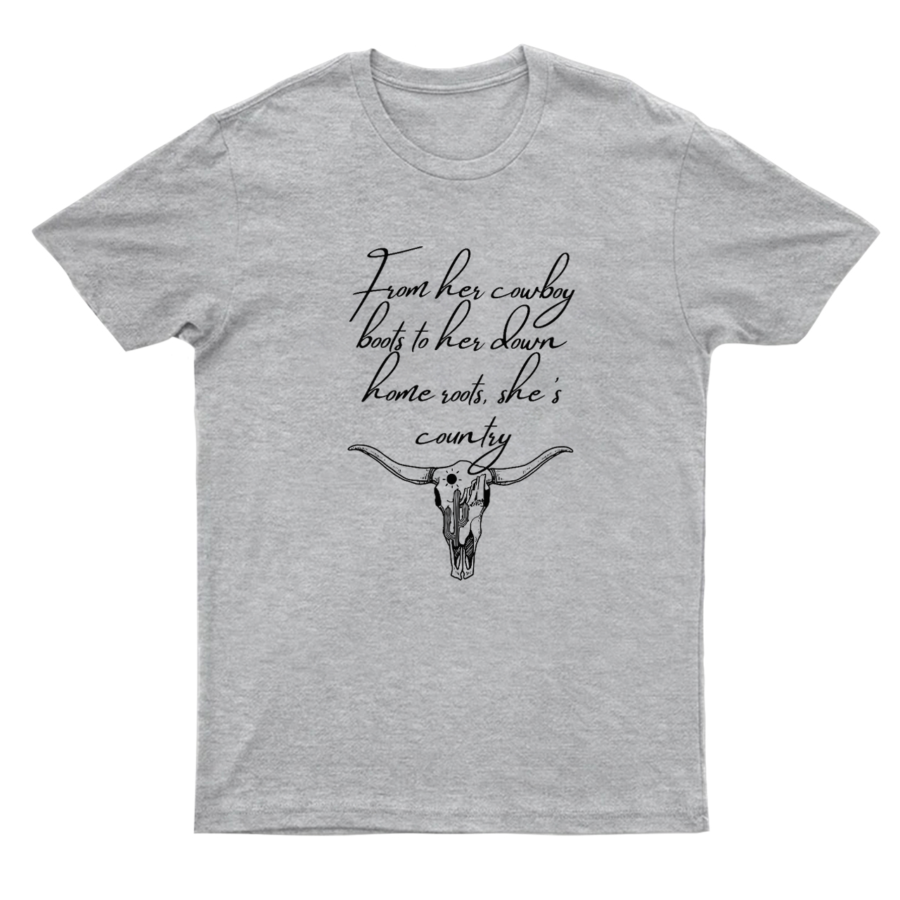 She is Country，We Love This Song T-Shirts T-Shirts