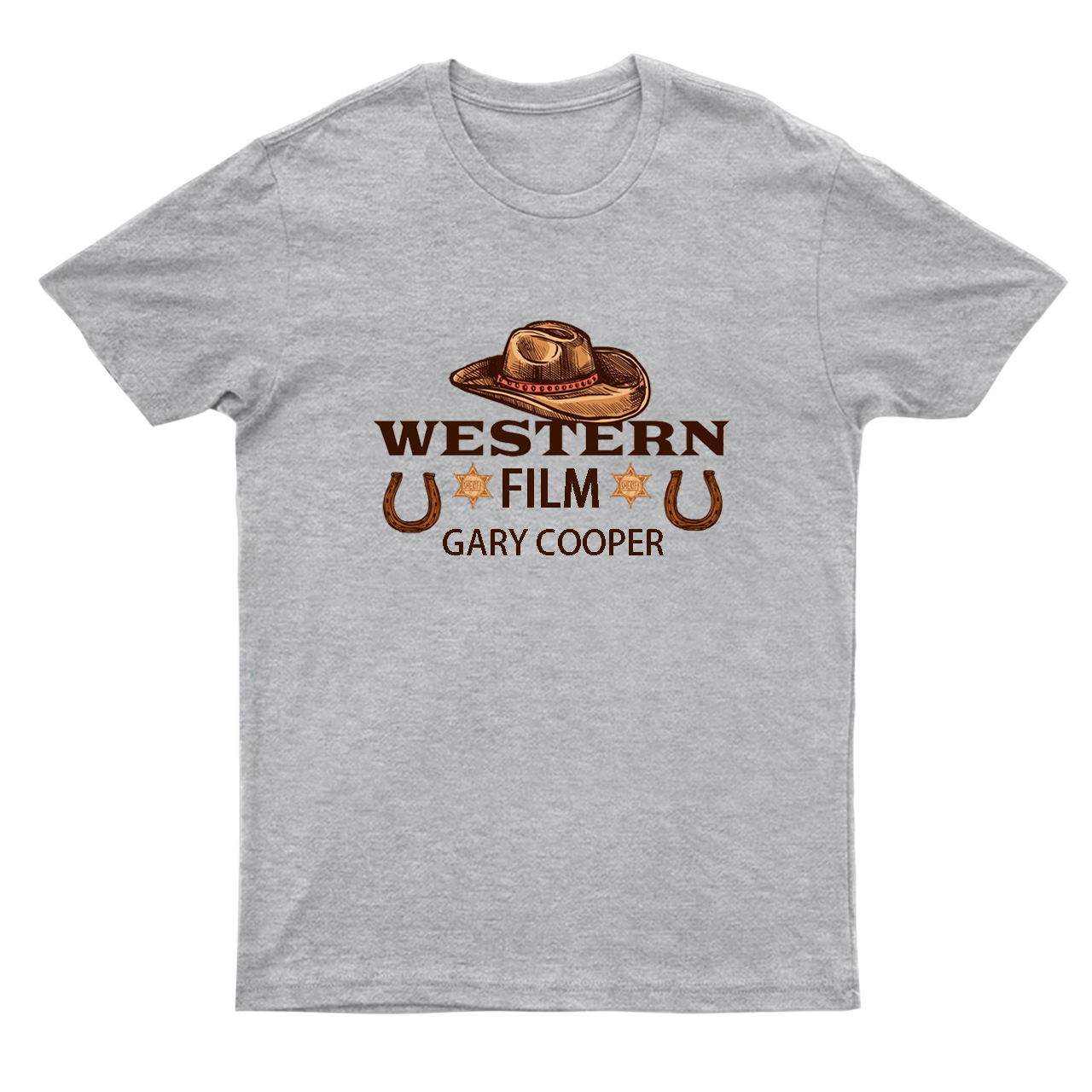 Western Film Star Gary Cooper T-Shirts