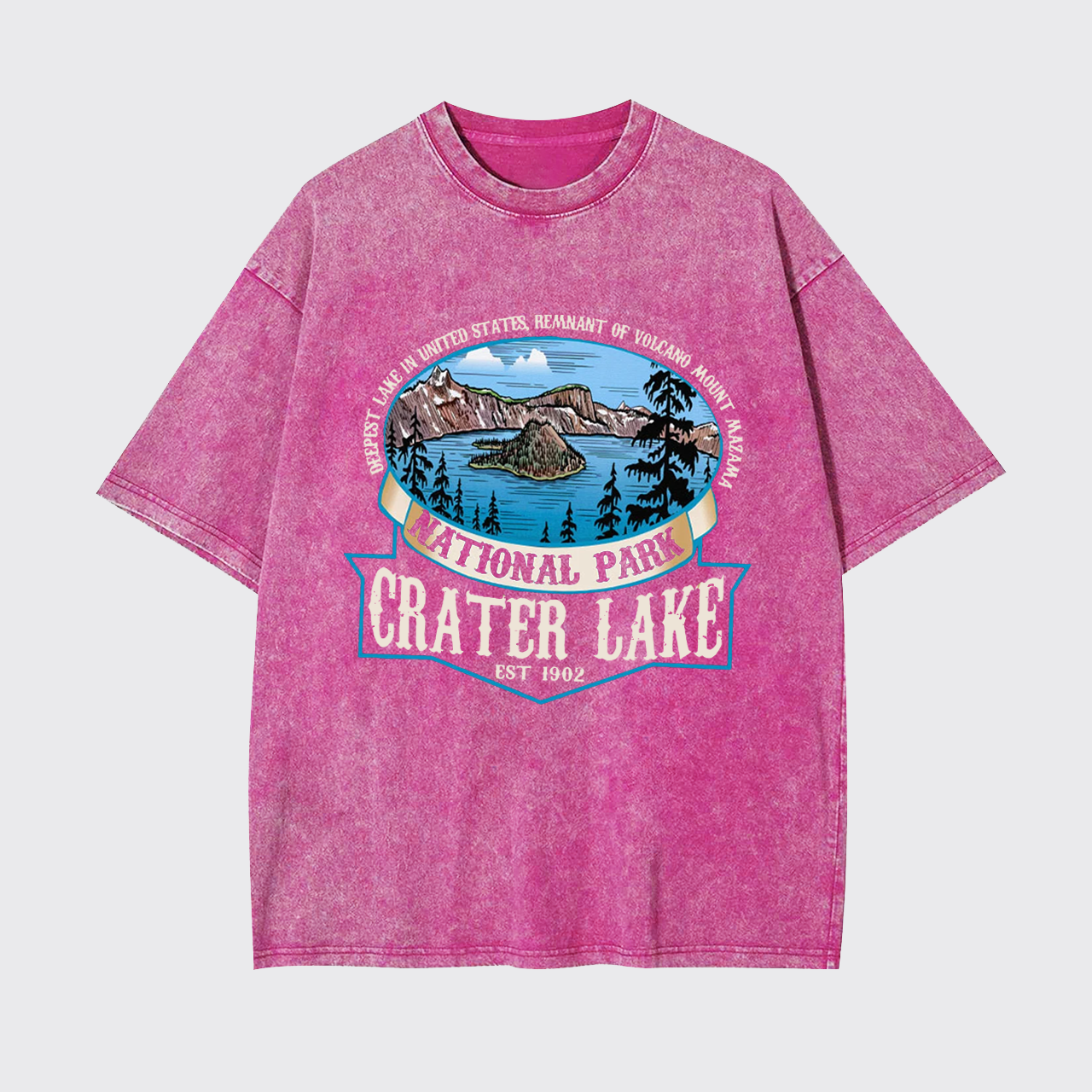 Crater Lake National Park Garment-dye Tees
