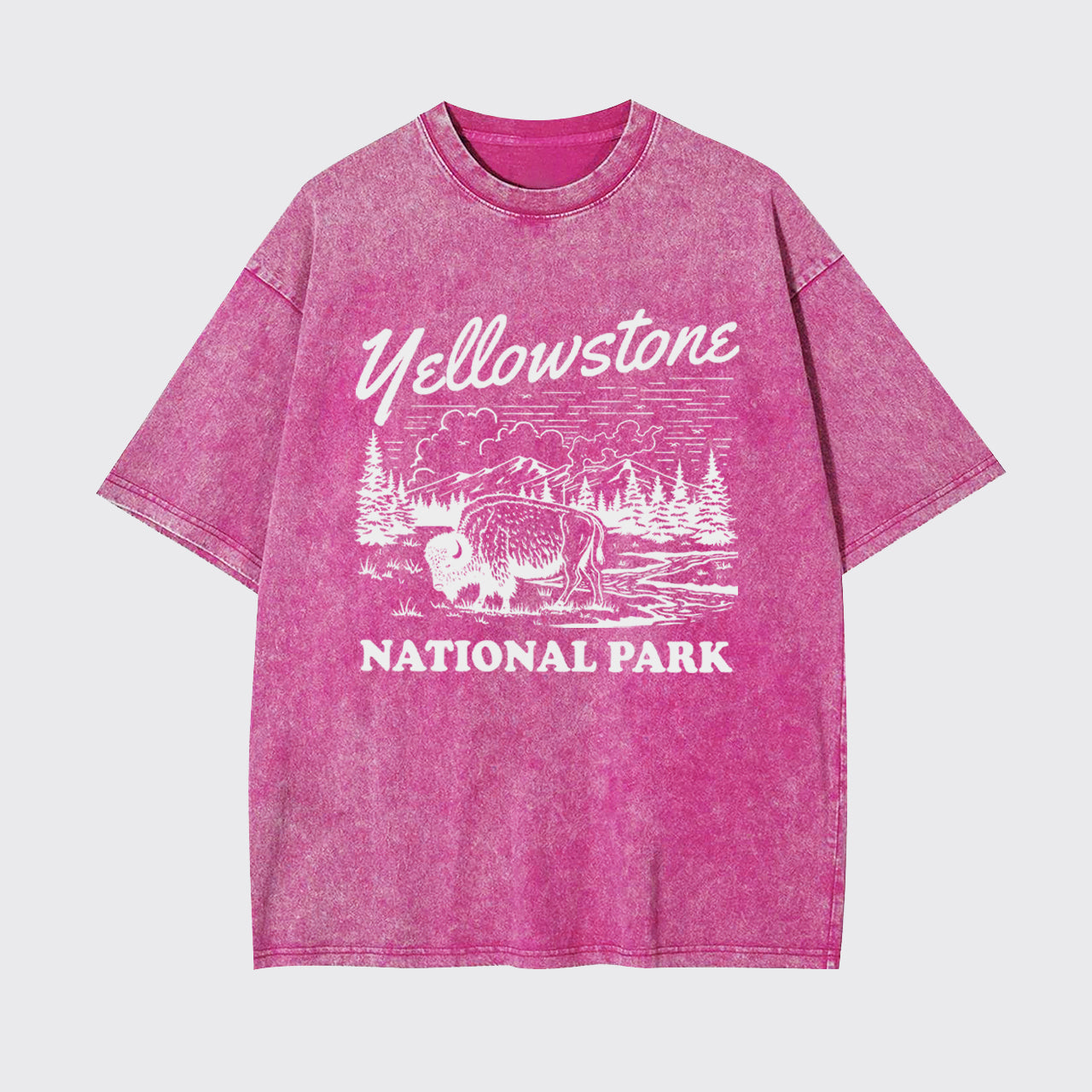 Yellowstone National Park Garment-dye Tees