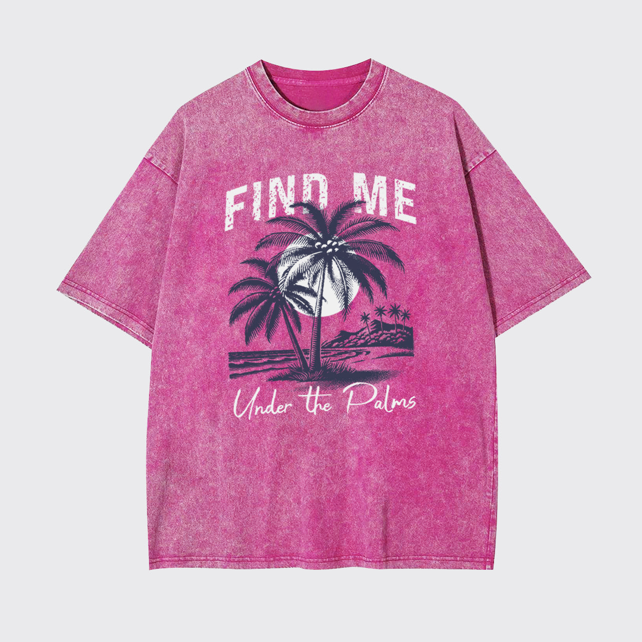Beach Summer Tropical Garment-dye Tees