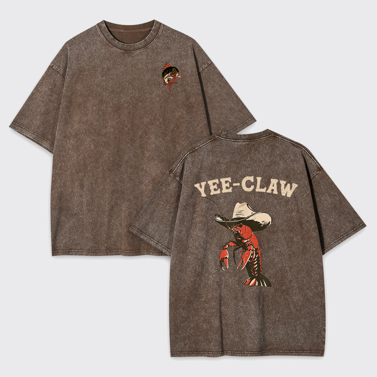 Yee-Claw Garment-dye Tees
