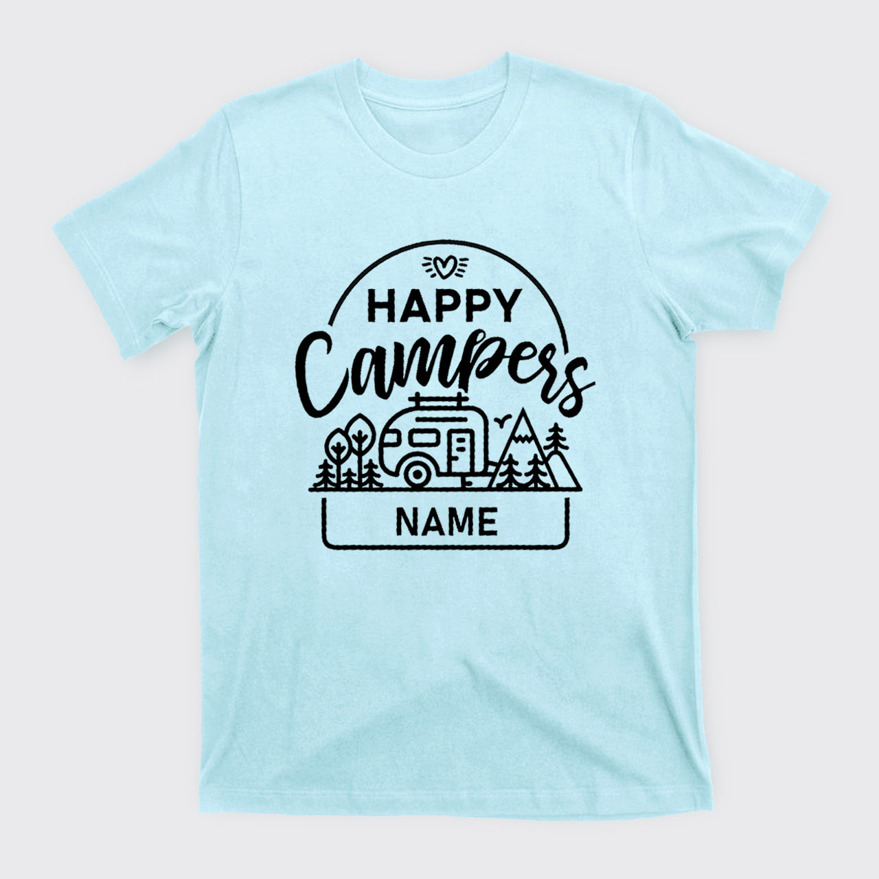 Personalized Happy Camper T-Shirts
