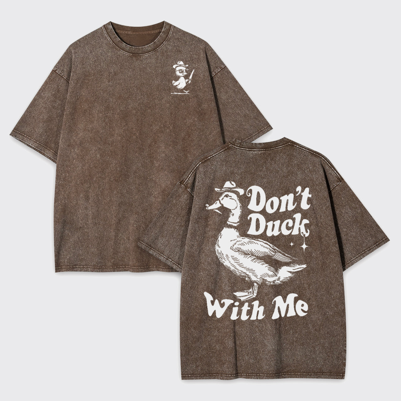 Vintage Funny Duck Garment-dye Tees