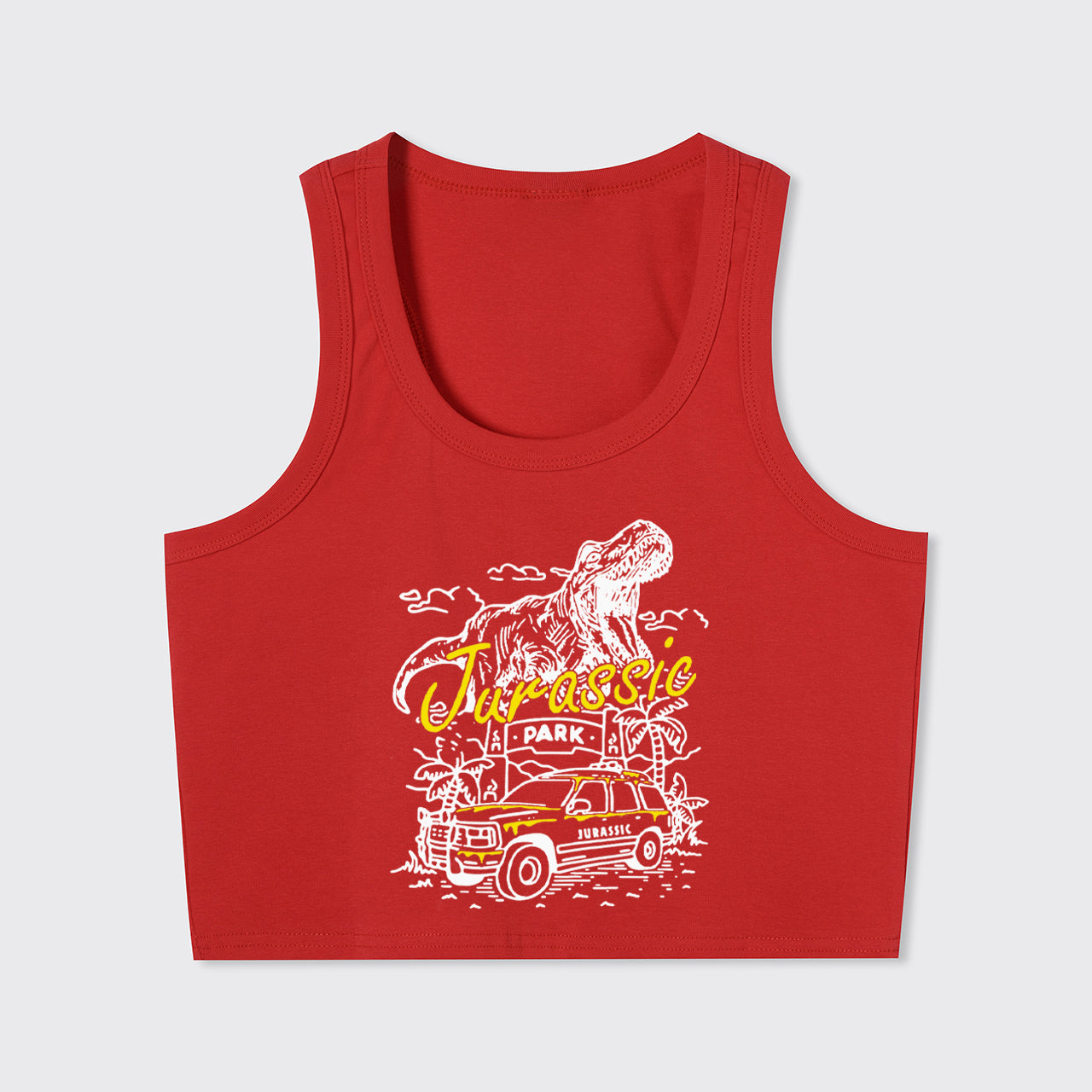 Vintage Summer Island Of Adventure Tank Top