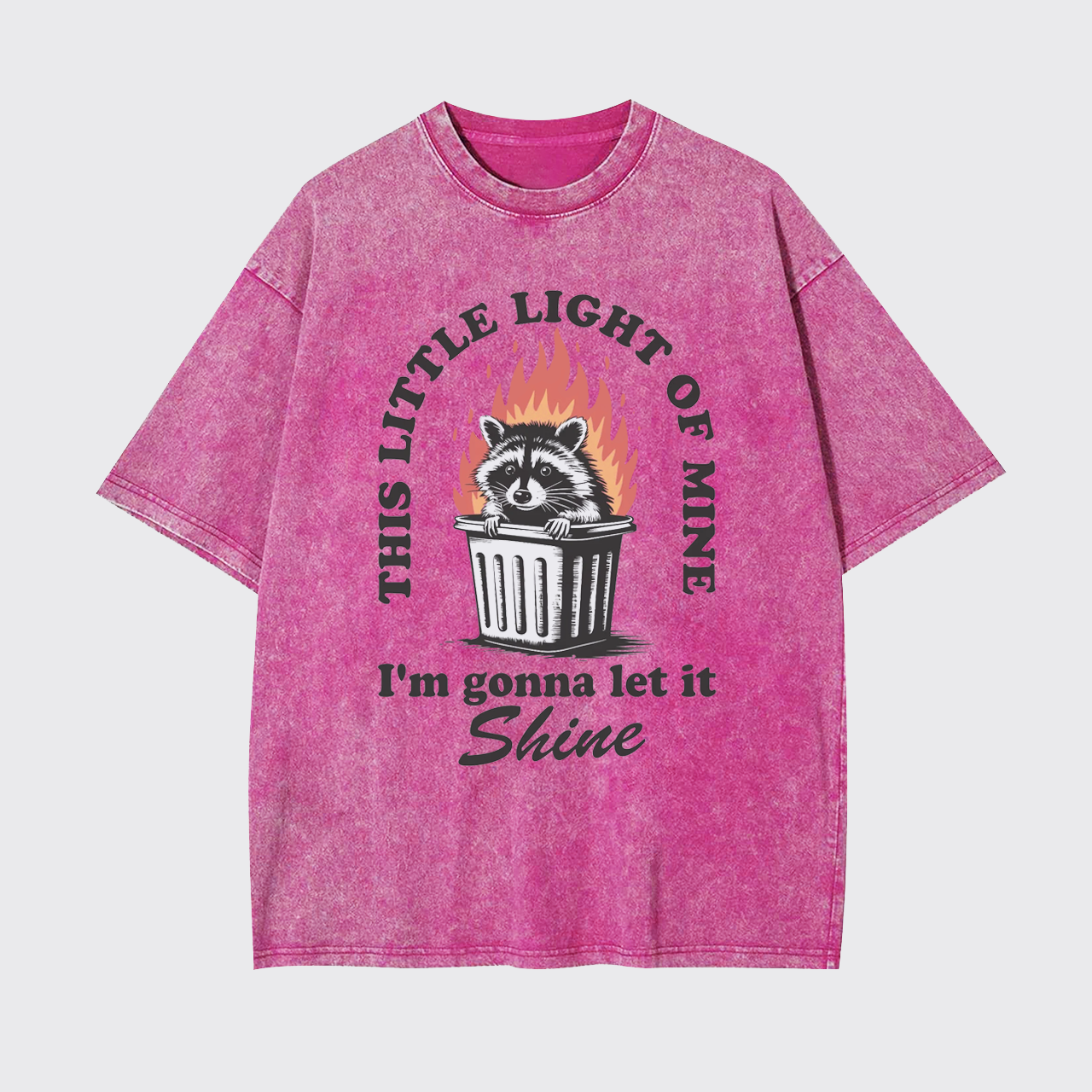 Funny Dumpster Fire Garment-dye Tees