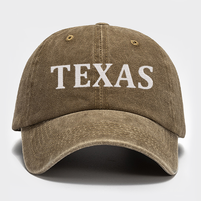 TEXAS Embroidered Baseball Cap