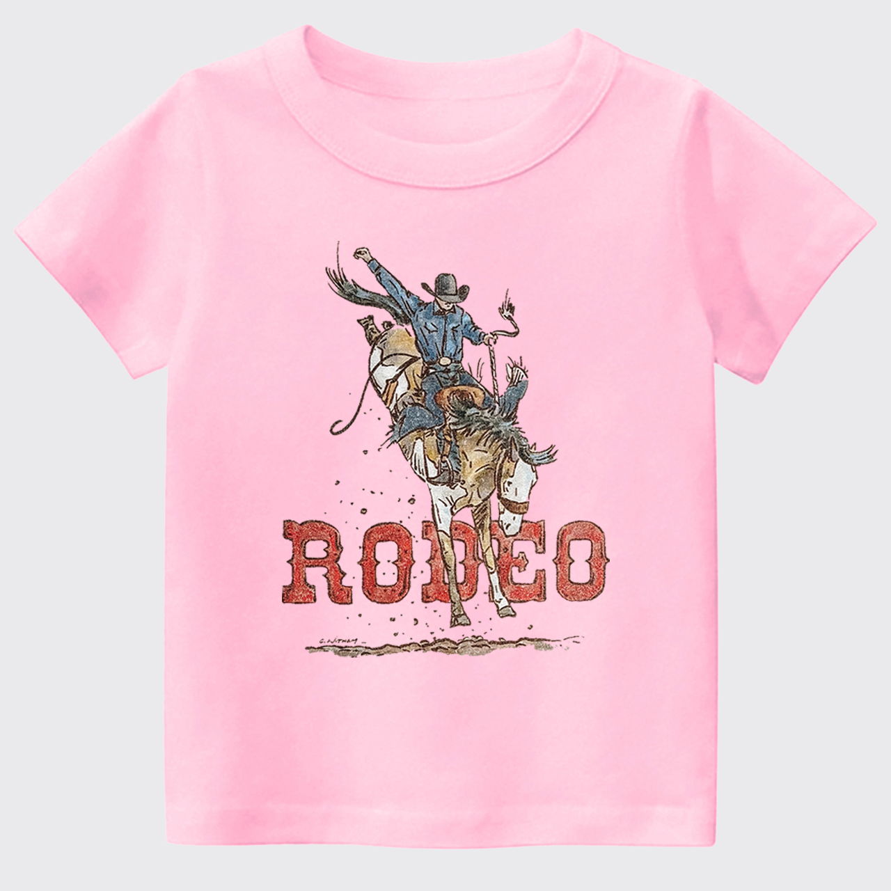 Rodeo Bronc Kids T-shirt