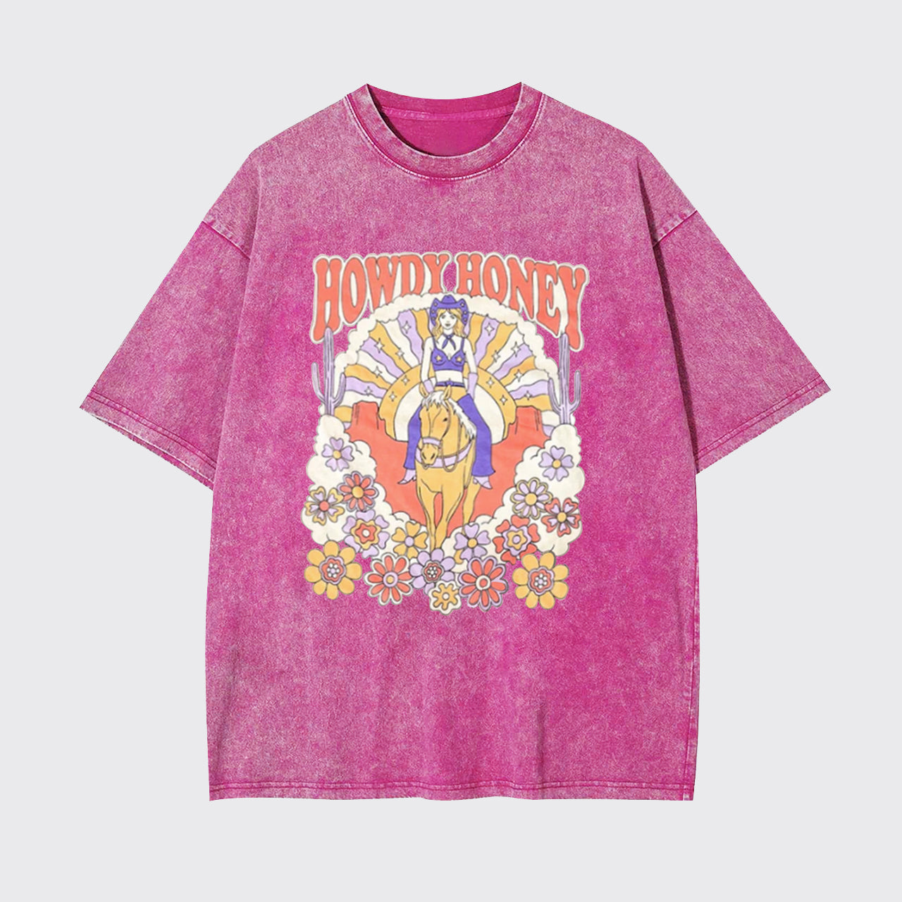 Retro Howdy Honey Garment-dye Tees