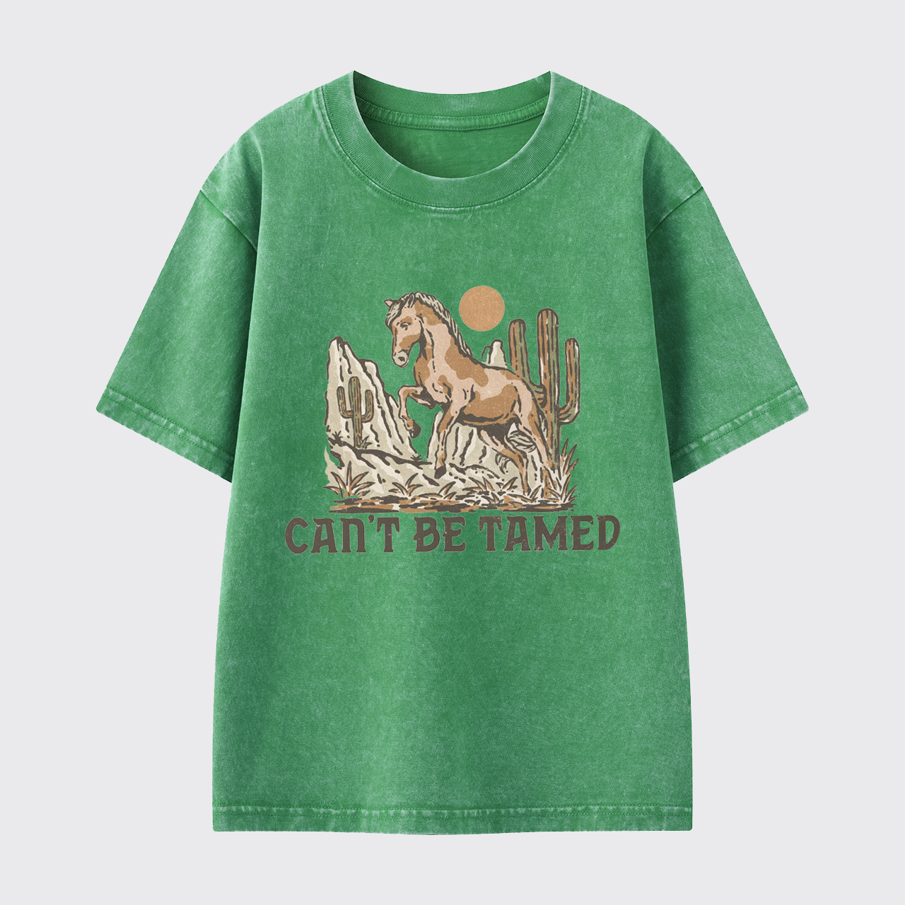 Can't Be Tamed Washed Toddler T-shirt