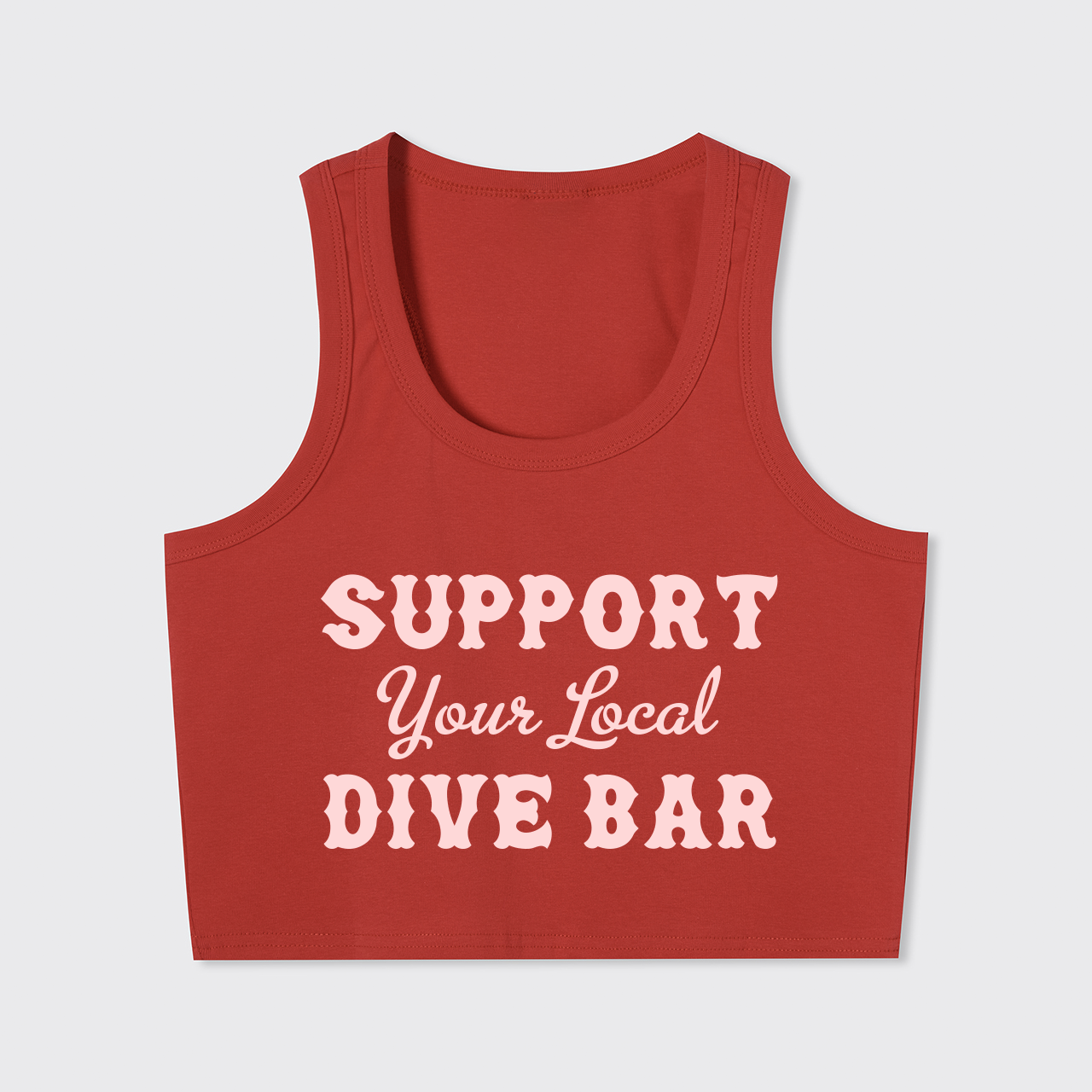 Support Your Local Dive Bar Tank Top