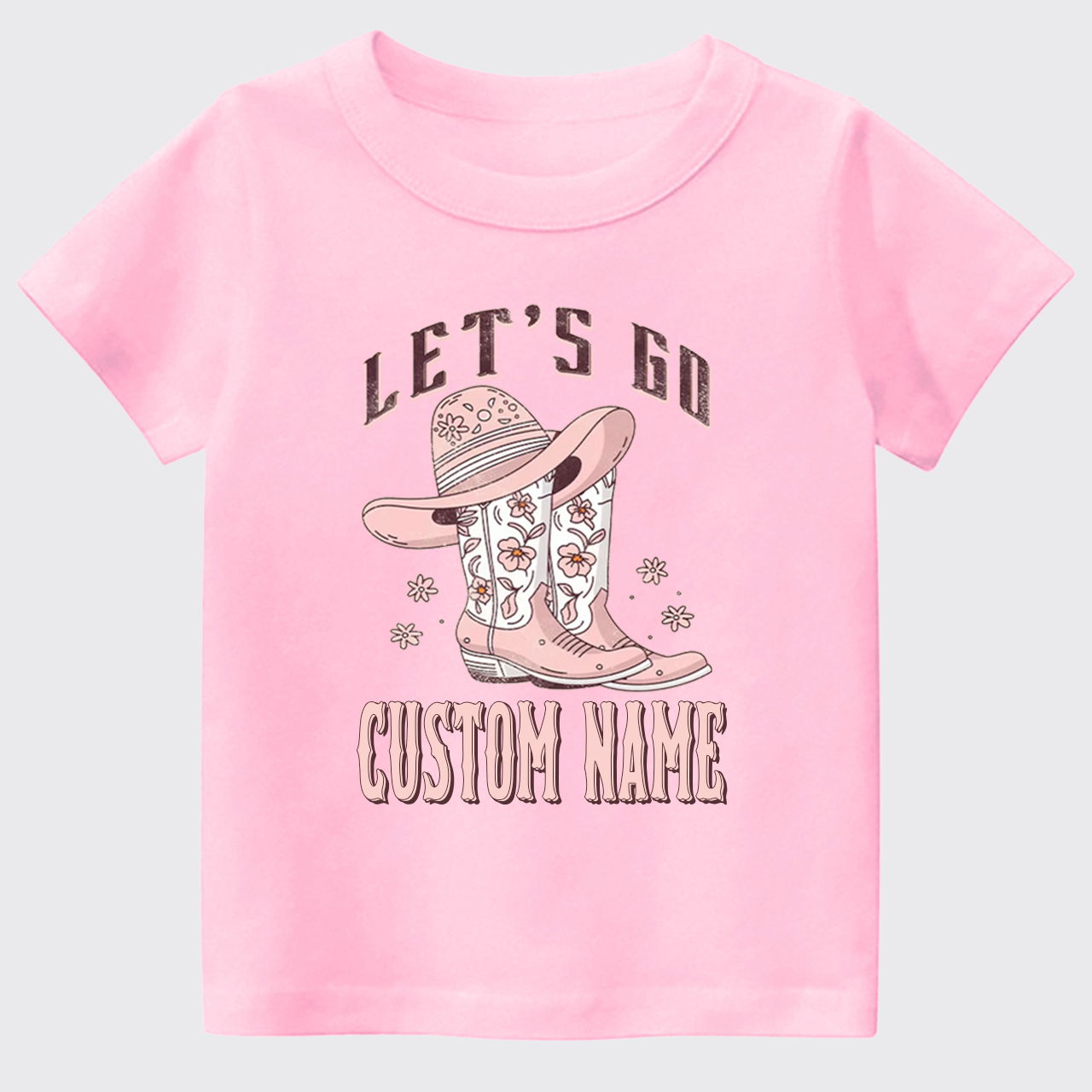 Personalized Let's Go Kids T-shirt