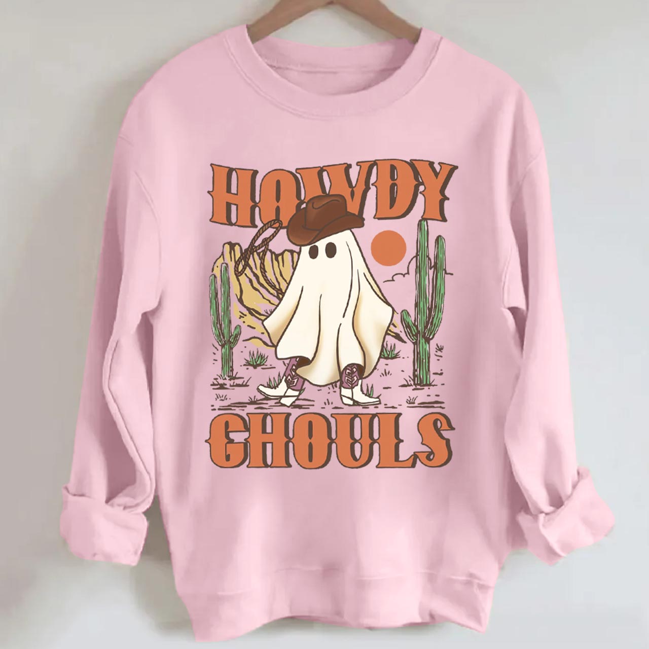 Howdy Ghouls Halloween Sweatshirt