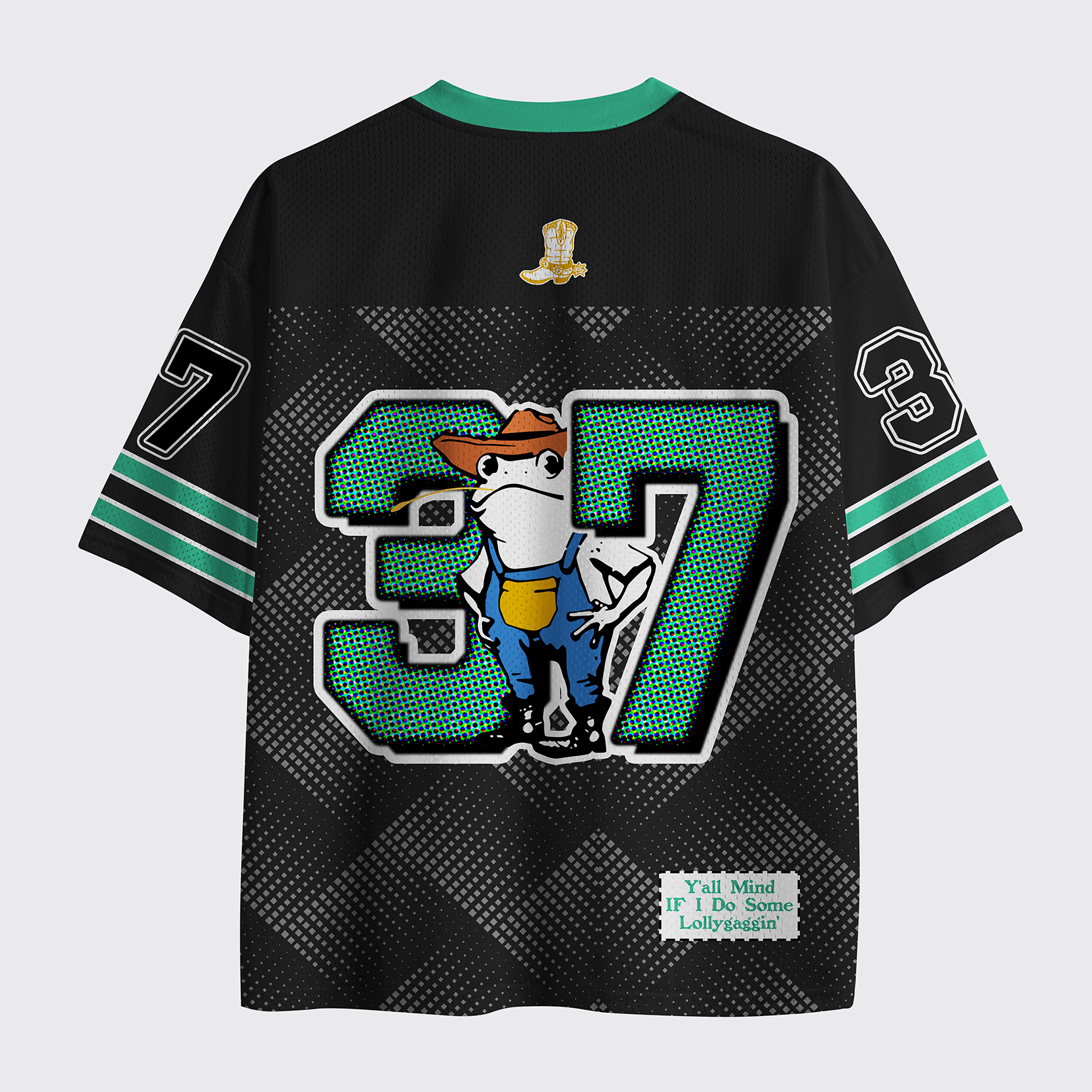 Personalized Y'all Mind If I Do Some Lollygaggin' Mesh Jersey