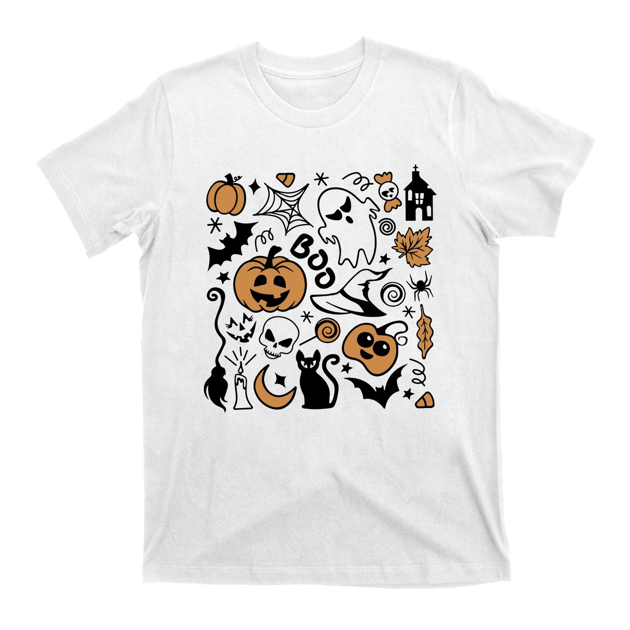 Vintage Pumpkin Spooky Halloween T-Shirts