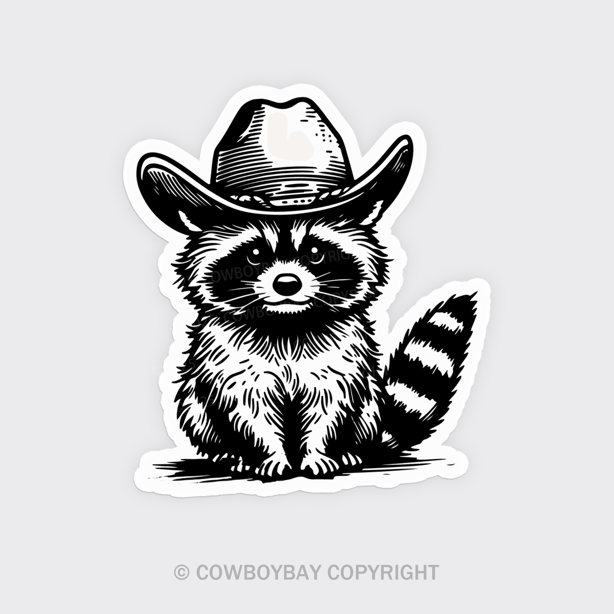 Howdy Bandit Fridge Magnet