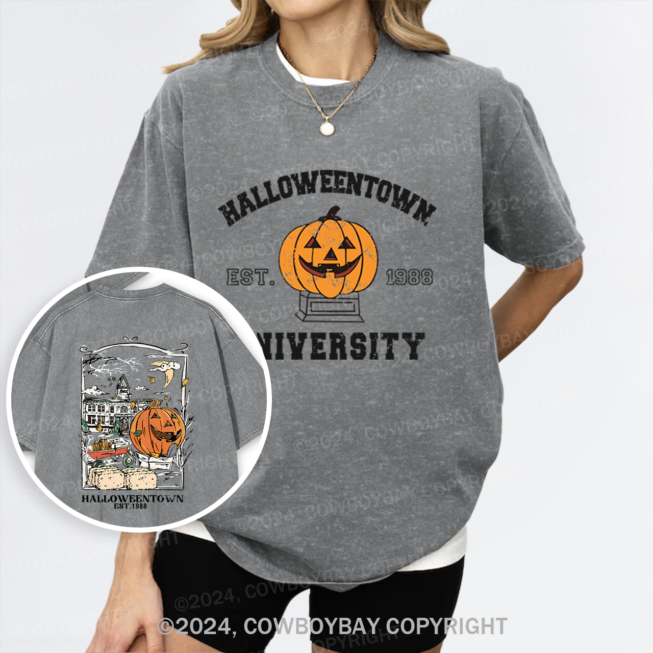 Halloweentown EST.1998 Garment-dye Tees