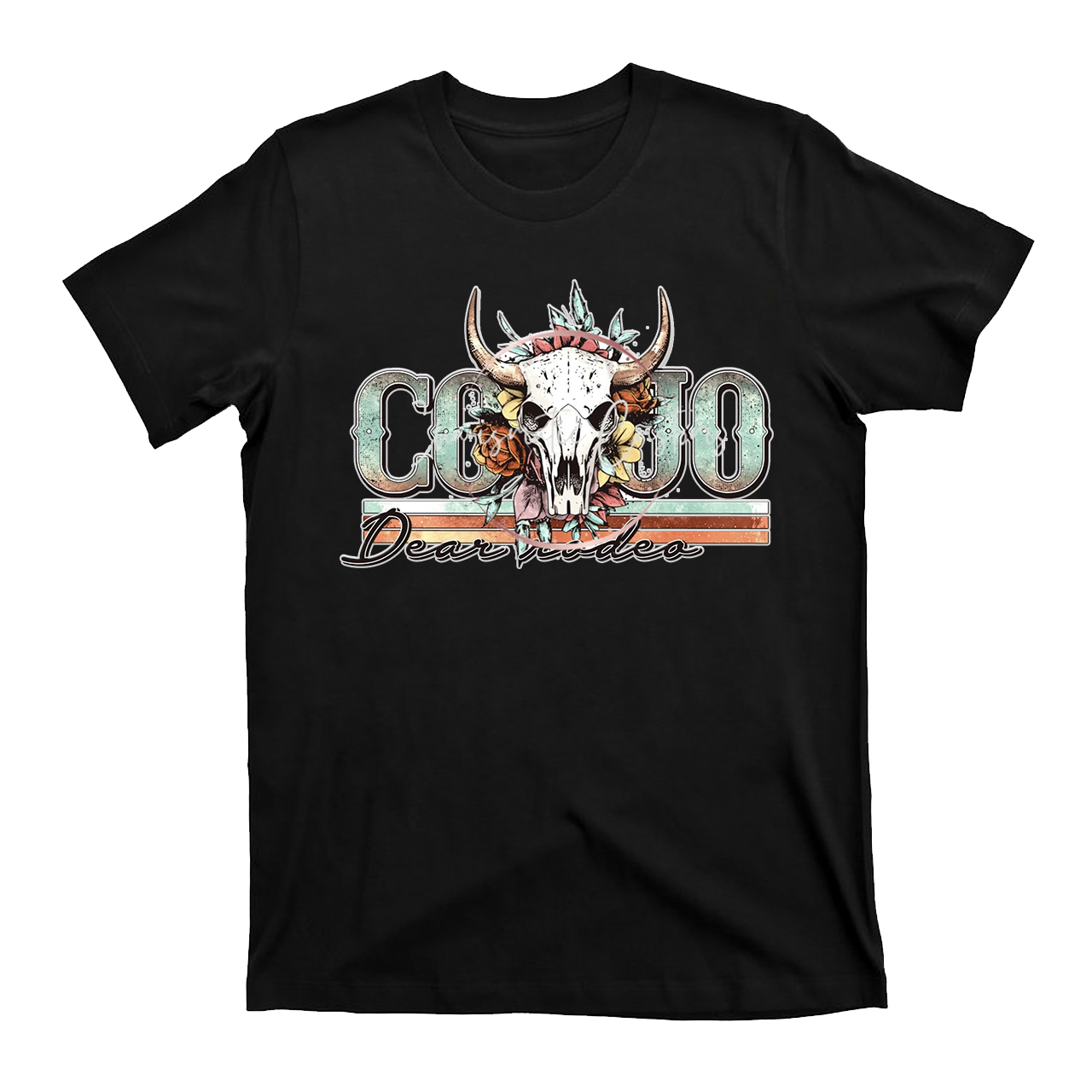 Western Boho Dear Rodeo T-Shirts