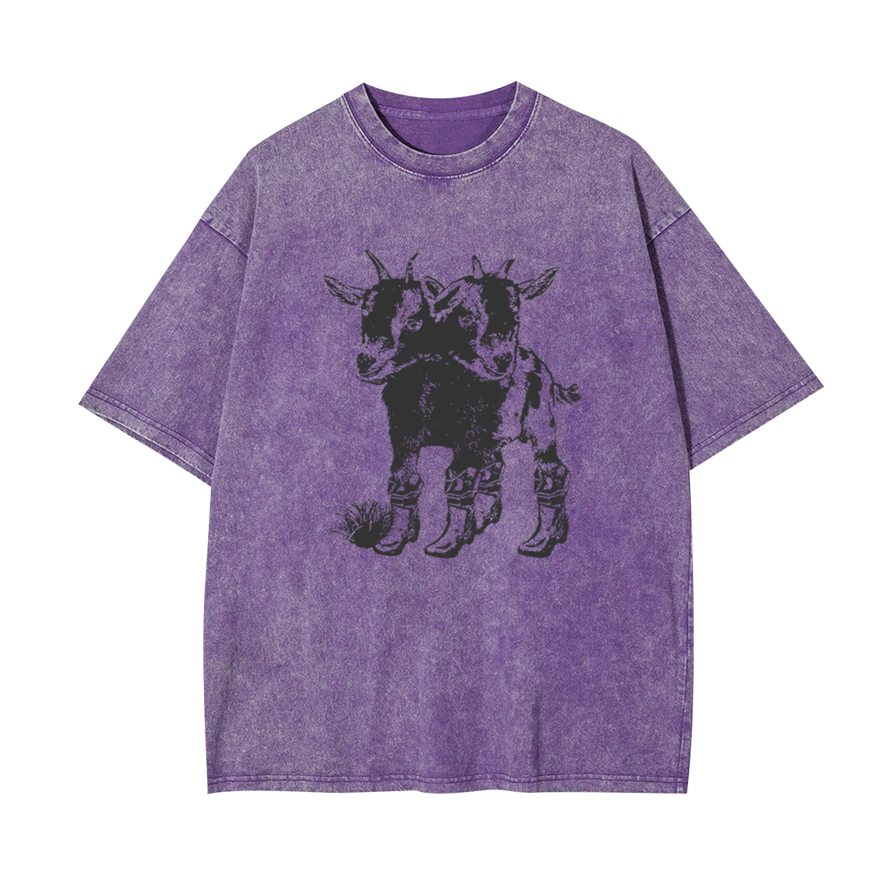 Two Headed Goat Garment-dye Tees
