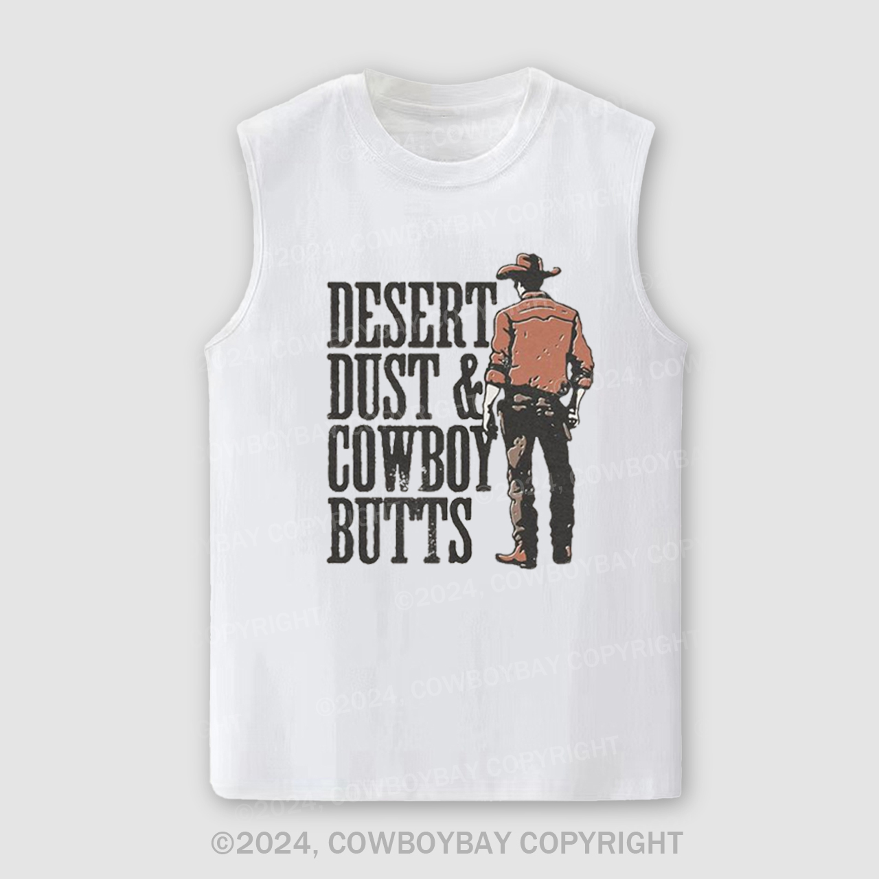 Desert Dust Cowboy Butts Men's Tank