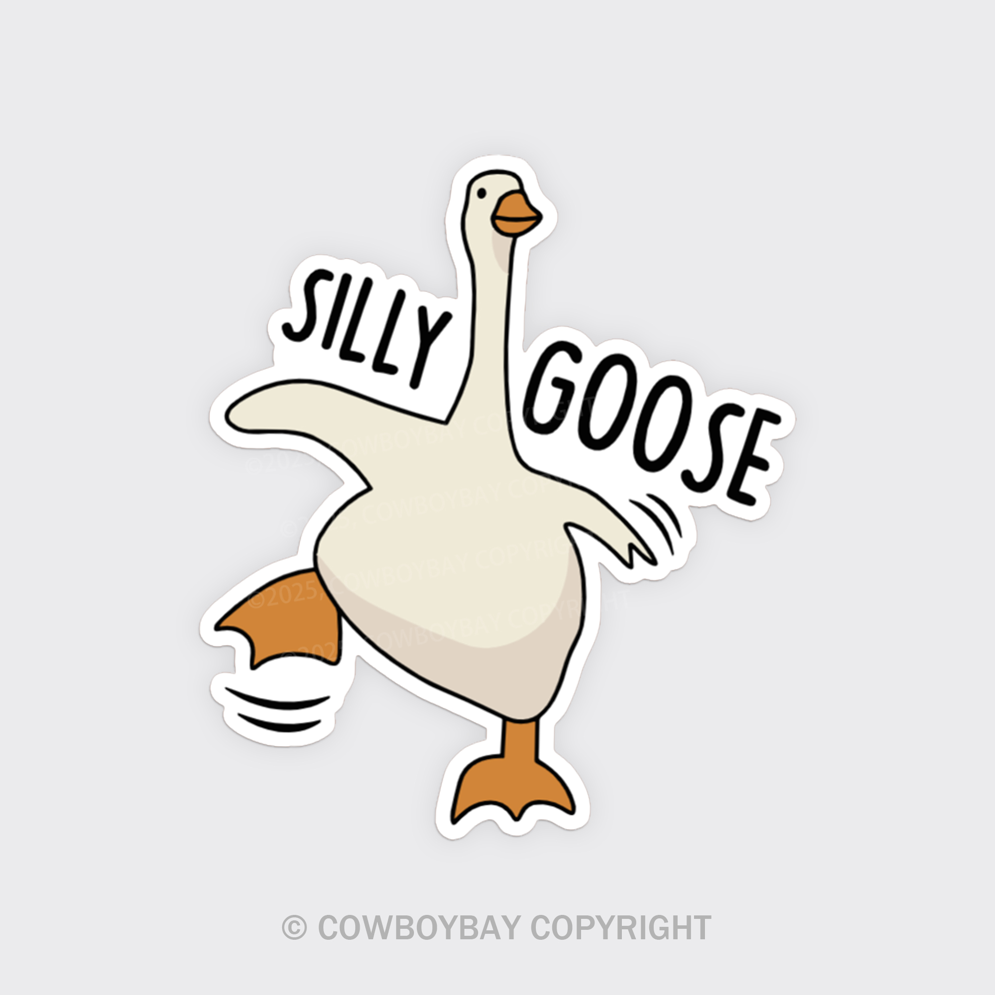 Silly Goose Fridge Magnet