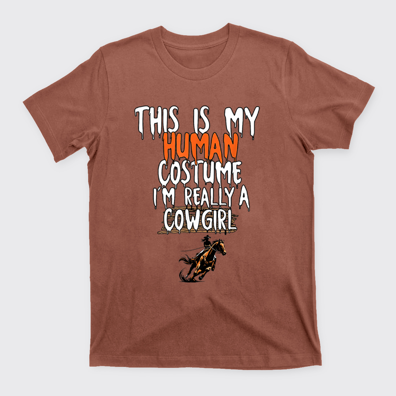 Halloween I'm Really A Cowgirl T-Shirts