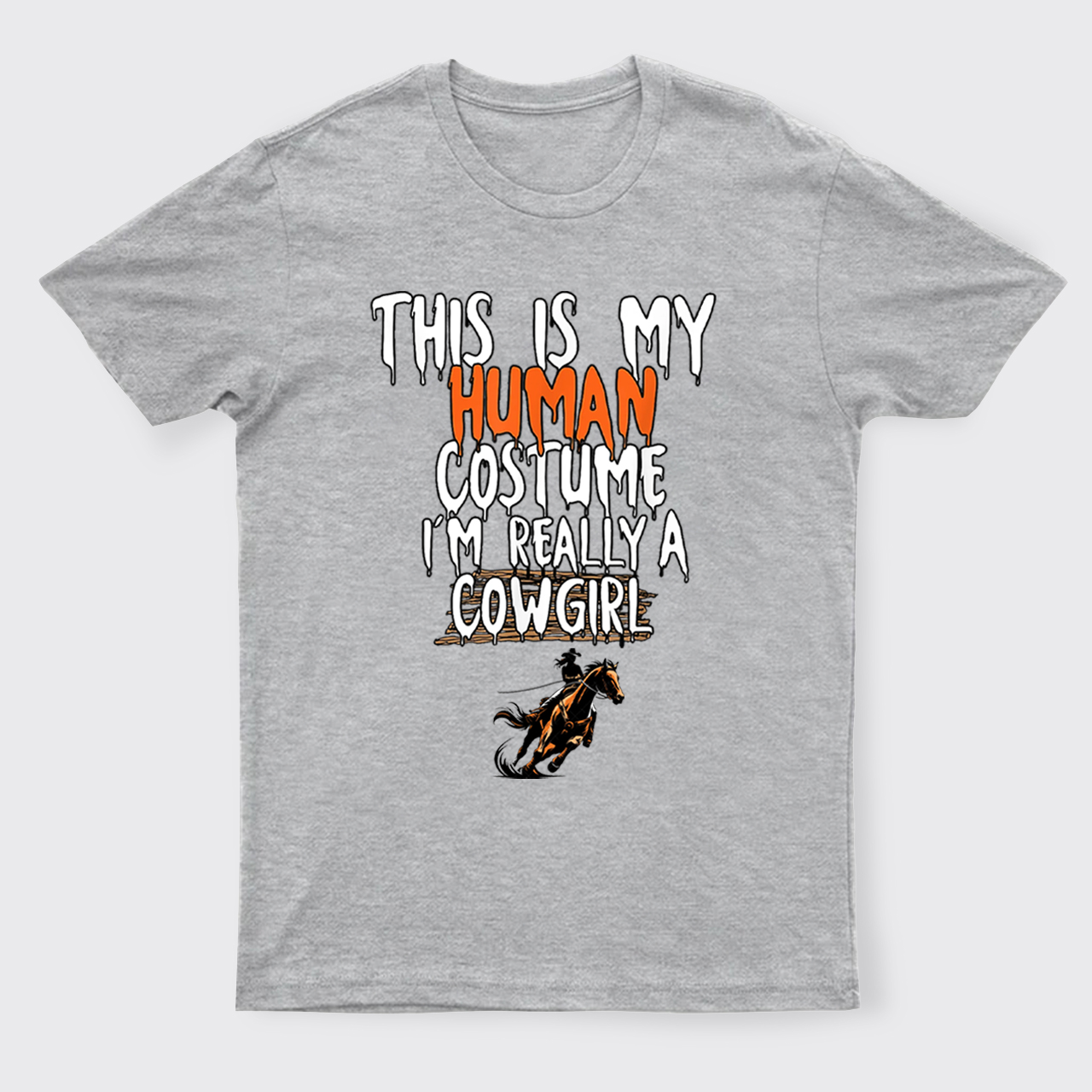 Halloween I'm Really A Cowgirl T-Shirts