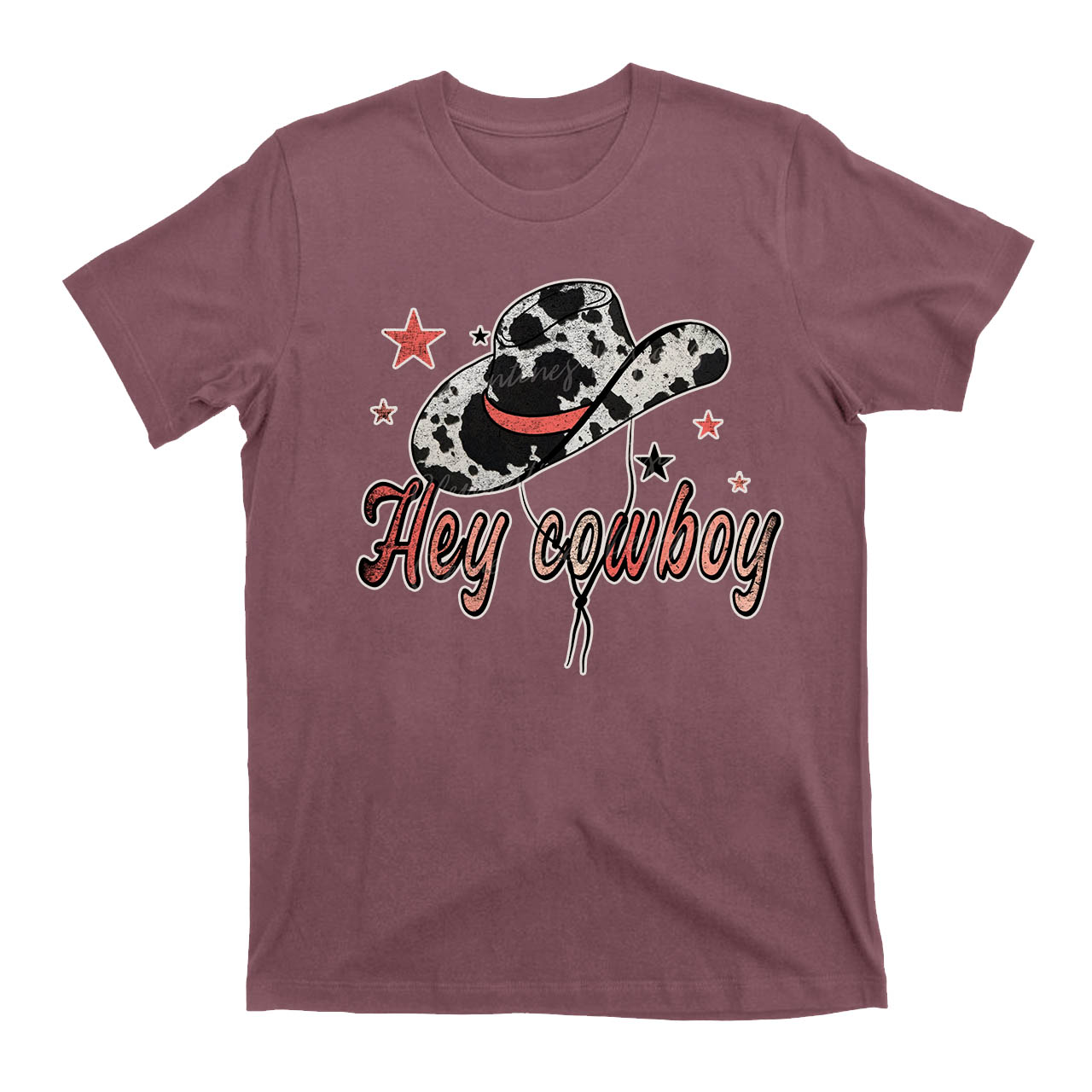 Hey Cowboy Cowgirls Hat Cowboy T-Shirts