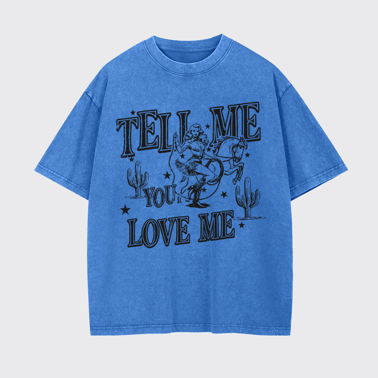 Western Country Concert Garment-dye Tees