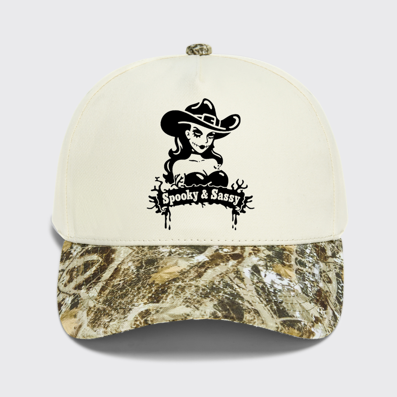 Halloween Spooky Cowgirl Baseball Cap