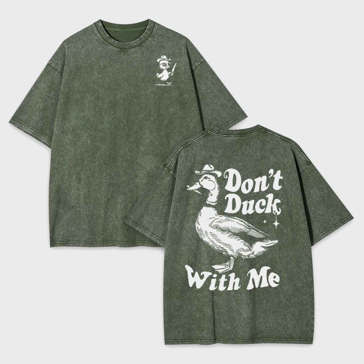 Vintage Funny Duck Garment-dye Tees