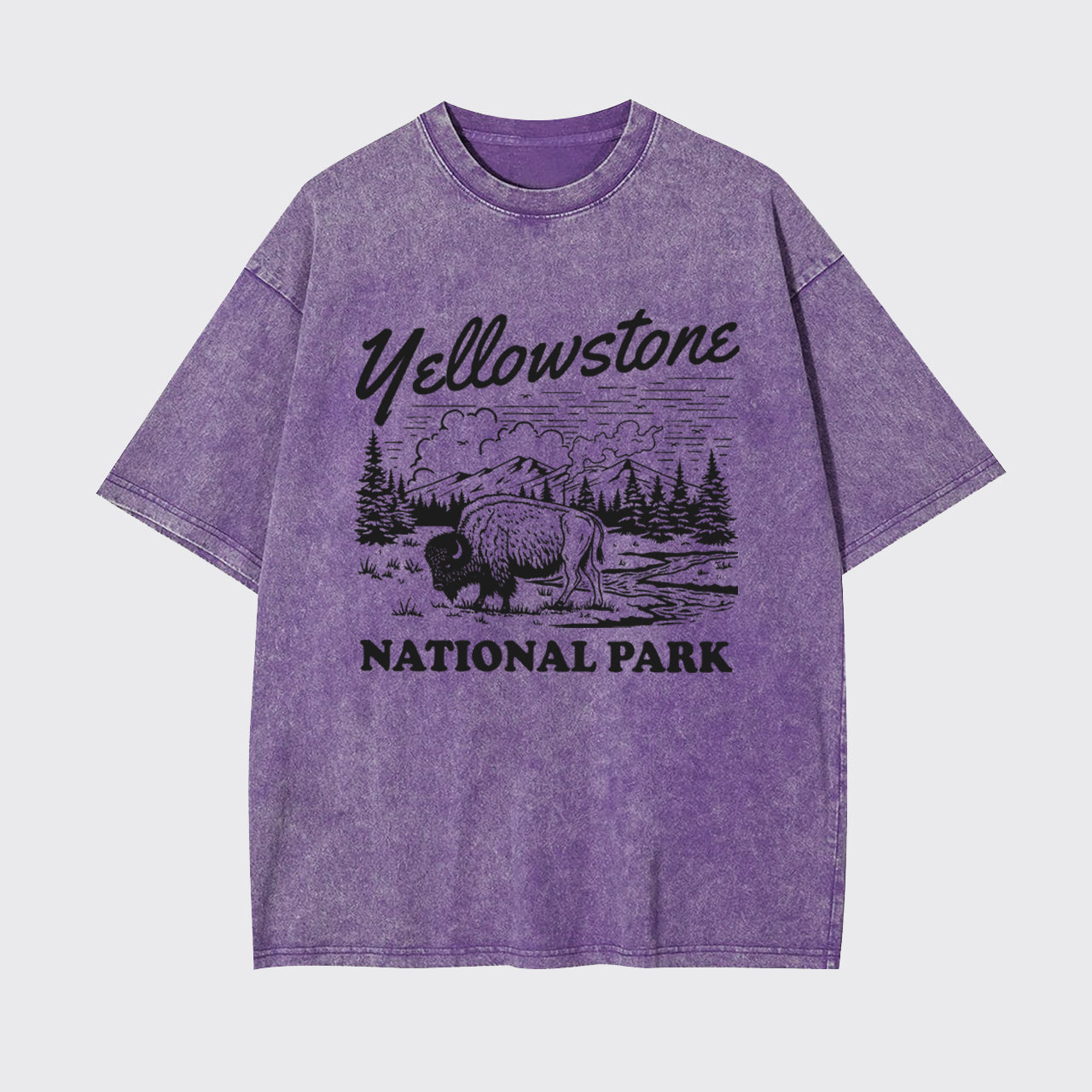 Yellowstone National Park Garment-dye Tees