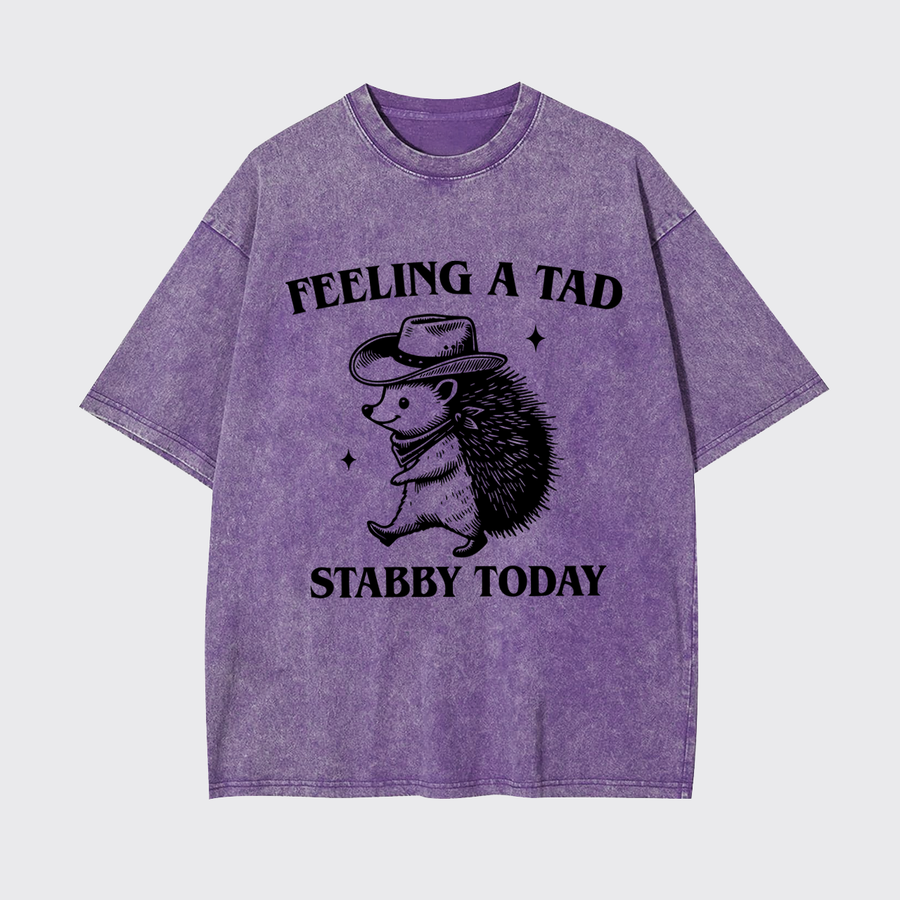 Trendy Porcupine-Feeling A Tad Stabby Today Garment-dye Tees