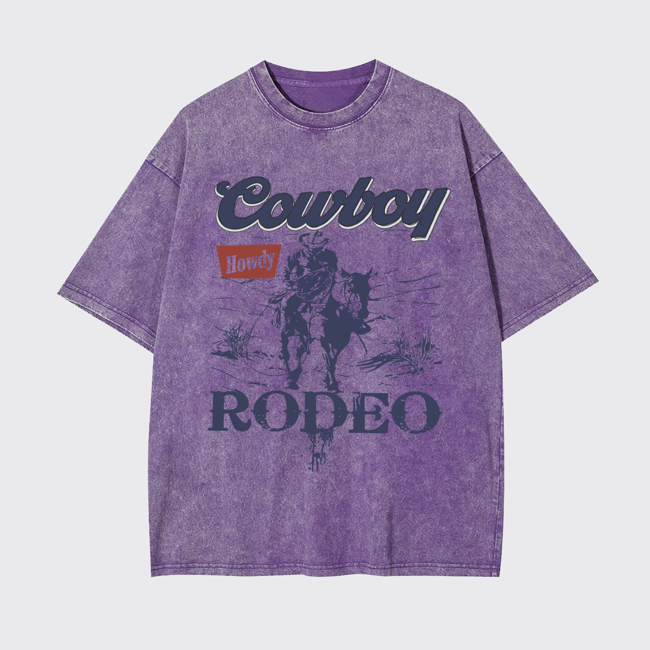 Wild West Cowboy Rodeo Garment-dye Tees