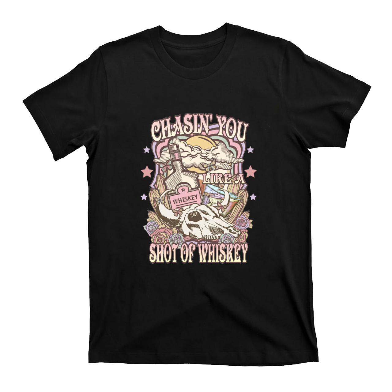 Chasing You Like a Shot of Whiskey T-Shirts