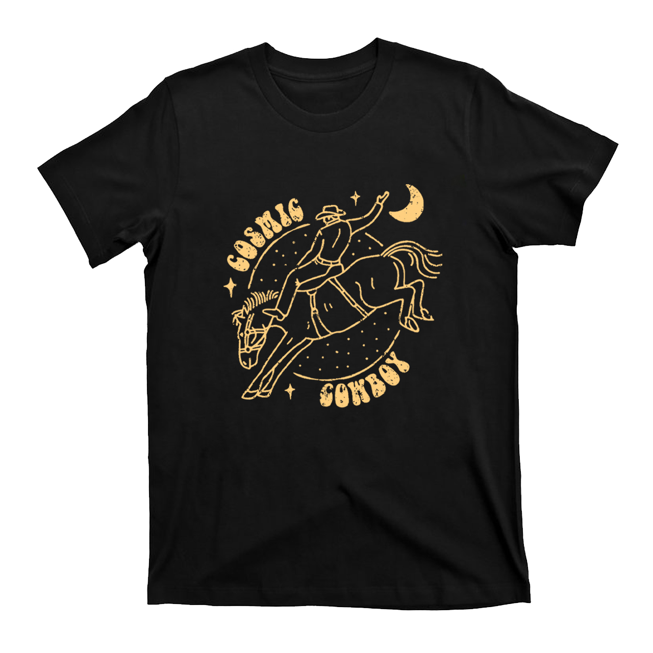 Cosmic Cowboy Sky Star T-Shirts