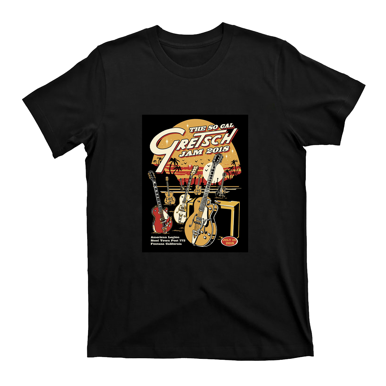 The So Cal Gretsch Jam 2018 T-Shirts