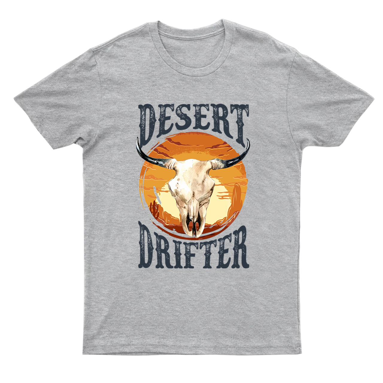 Desert Drifter Cow Bull T-shirt