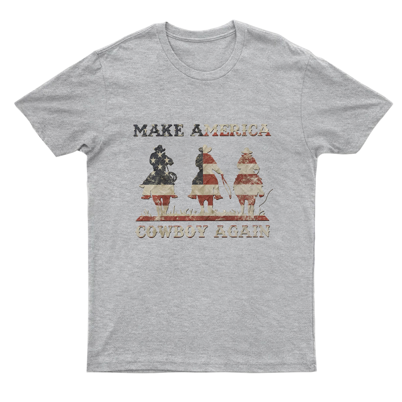 Let's Make America Cowboy Again T-shirt