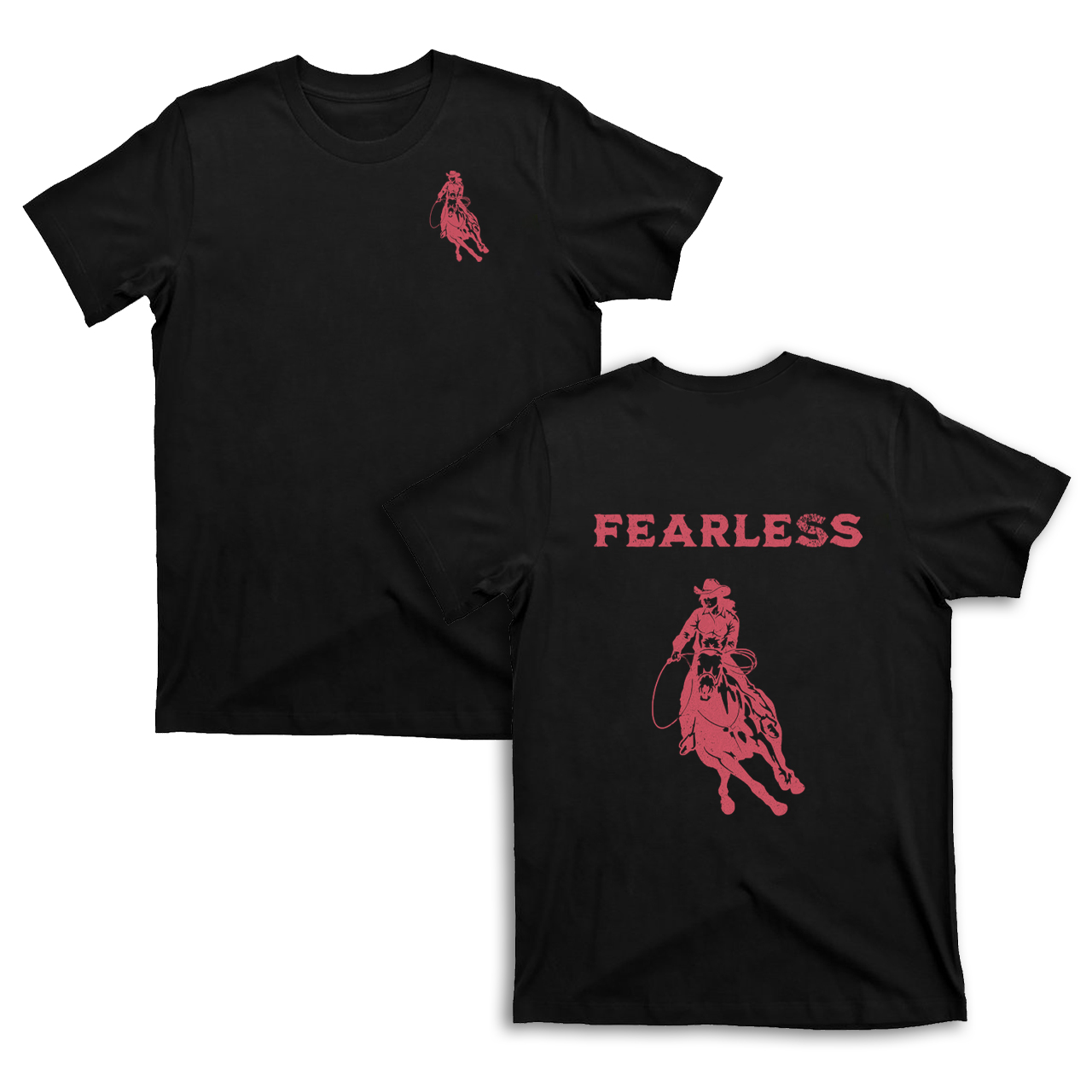 Powerful Positive Women's Cowgirl Barrel Rider T-shirt