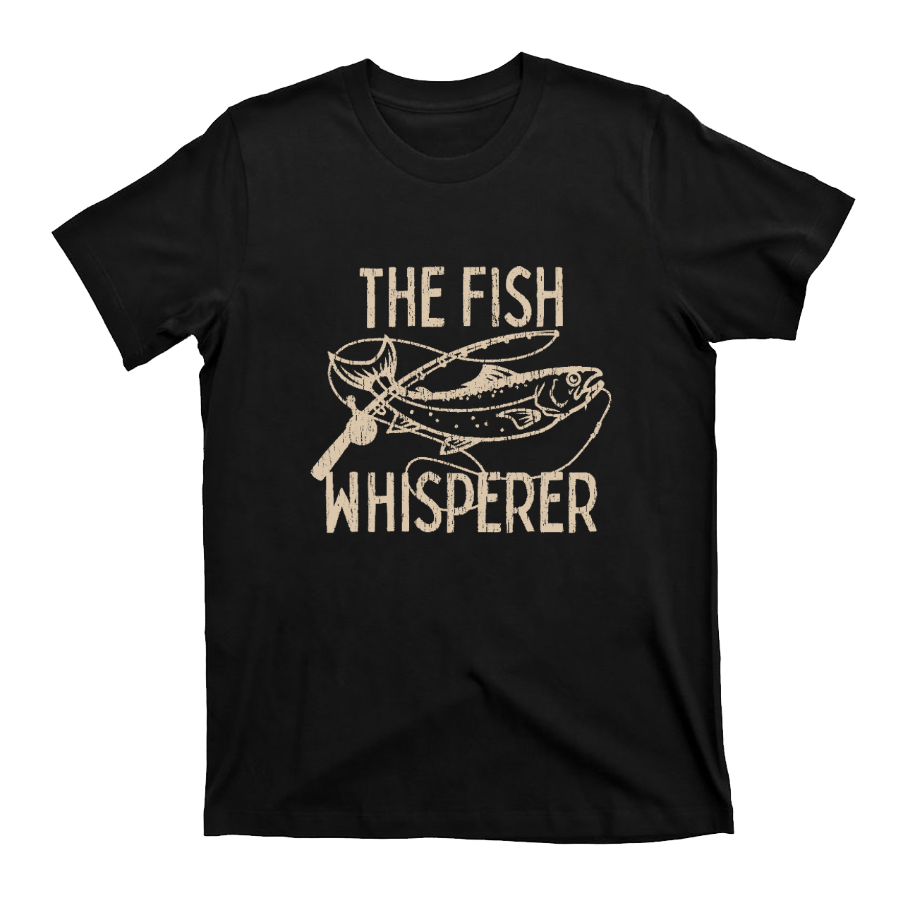 The Fish Whisperer Funny Fishing T-Shirts