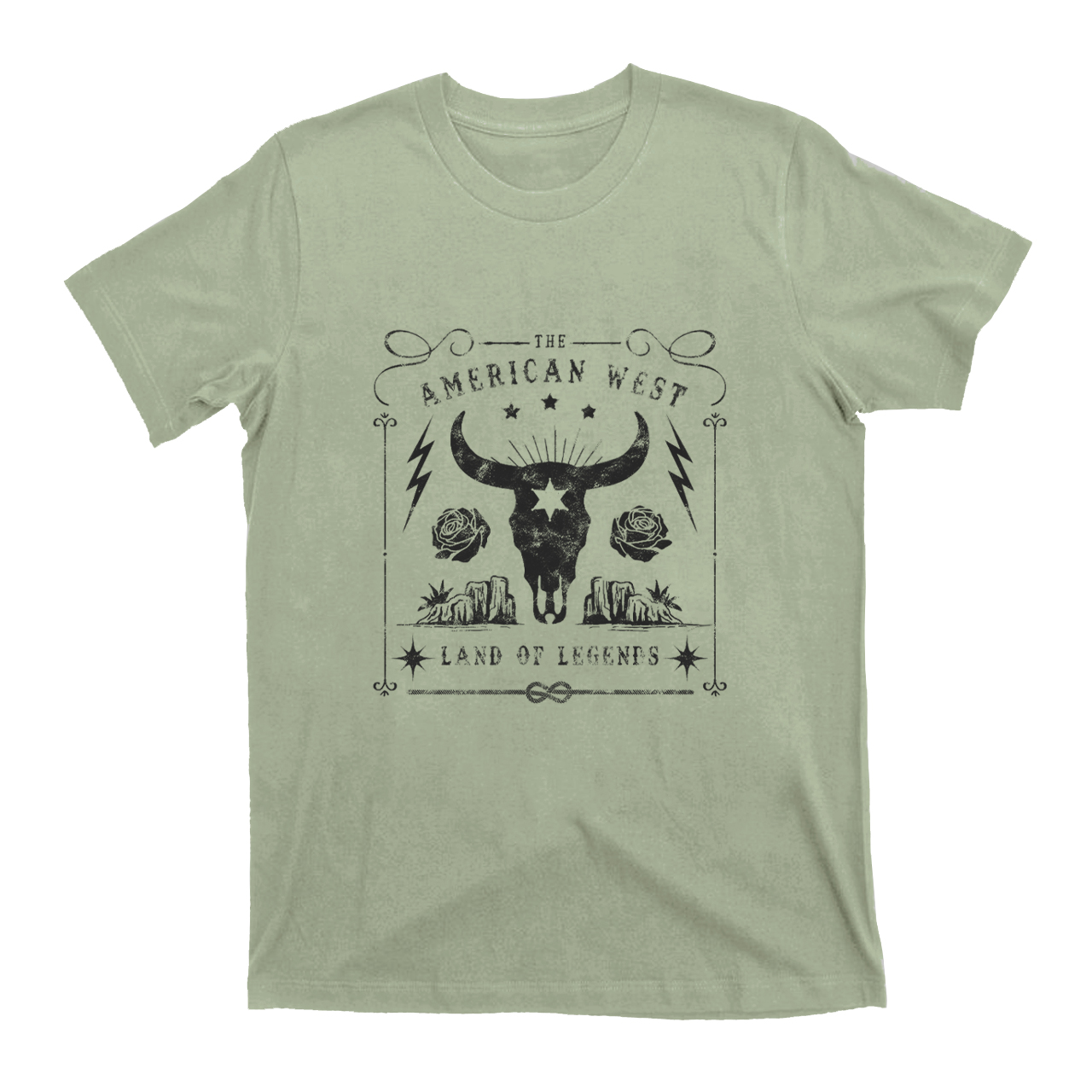 American West Vintage Cow Bull T-Shirts