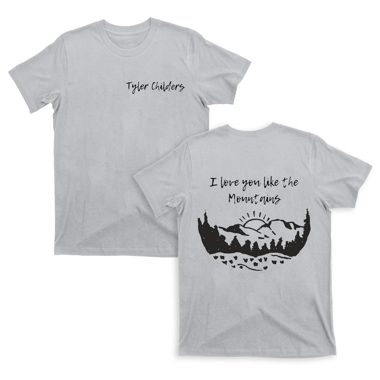 Tyler Childers Like The Mountains T-Shirts
